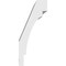 Ekena Millwork 5 1/2-in. W x 6-in. D x 14-in. H Merced Architectural Grade PVC Knee Brace BRCP055X06X14MRC - alternate 4